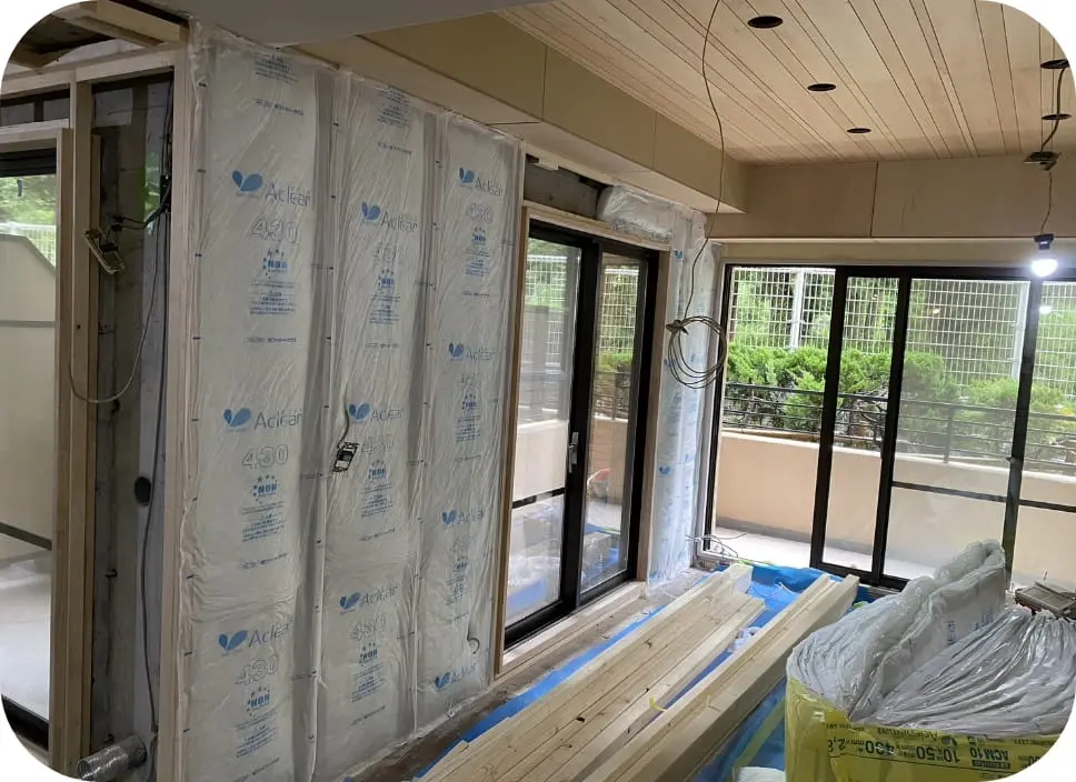 断熱工事の画像