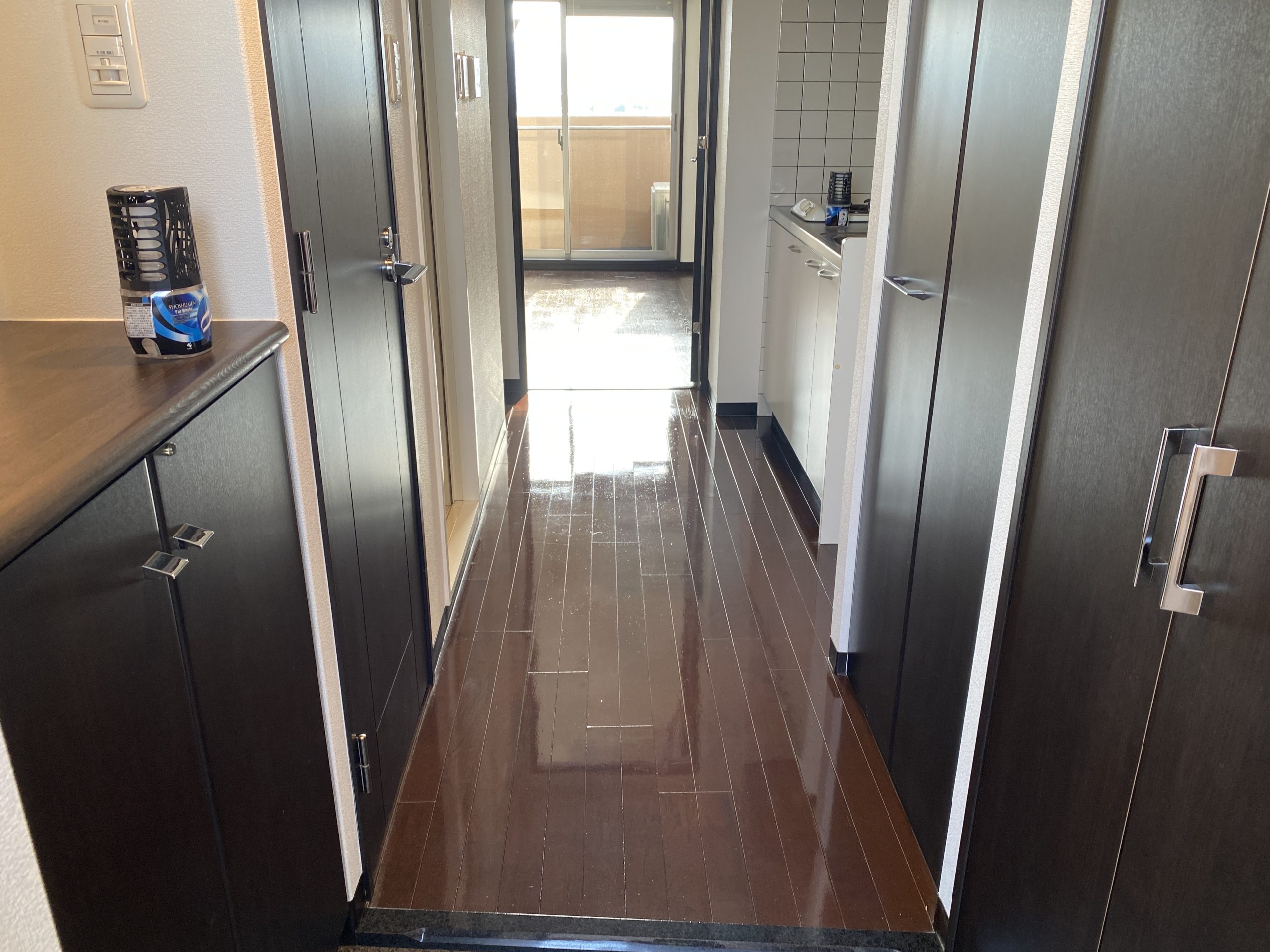 京都市下京区で原状回復工事と空室ハウスクリーニング・退去立ち合い点検をさせて頂きました