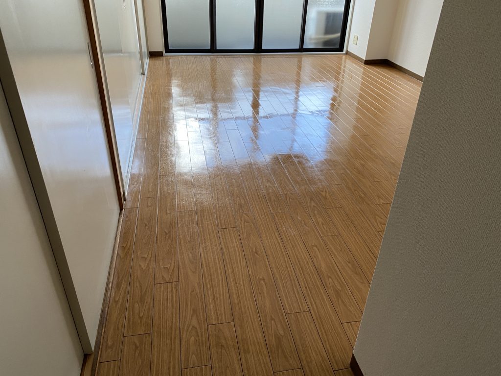 京都市にて空室清掃・空室ハウスクリーニングをさせて頂きました